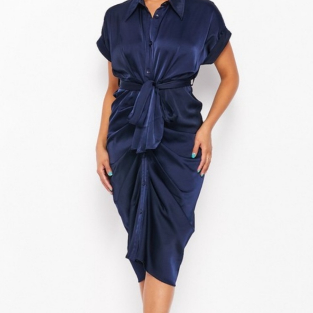 Navy Blue Dress